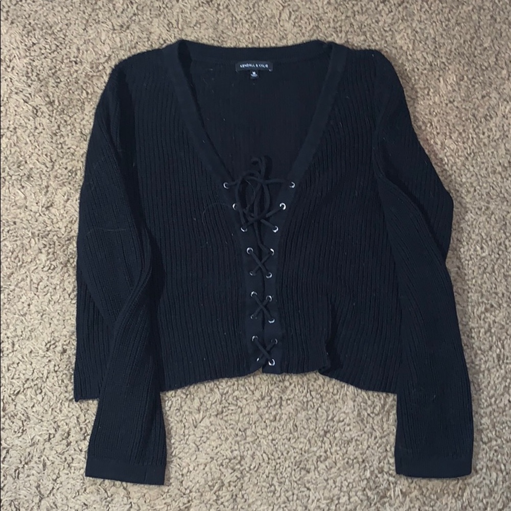 Cropped sweater